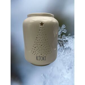 Rae Dunn Rejoice Christmas Luminary
